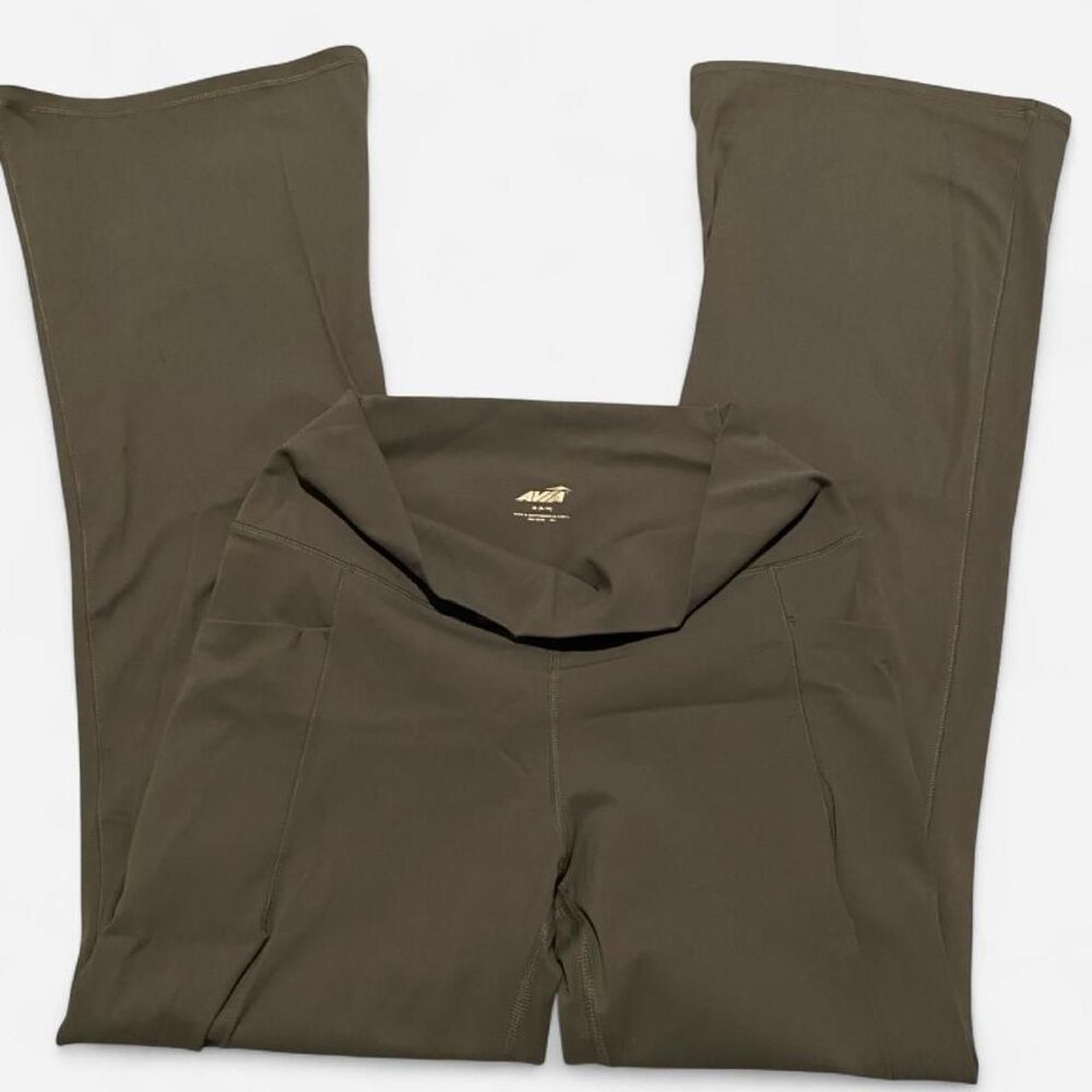 Avia Women's Brown and Khaki Leggings